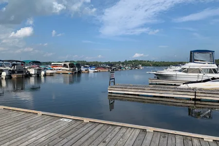 View of the dock